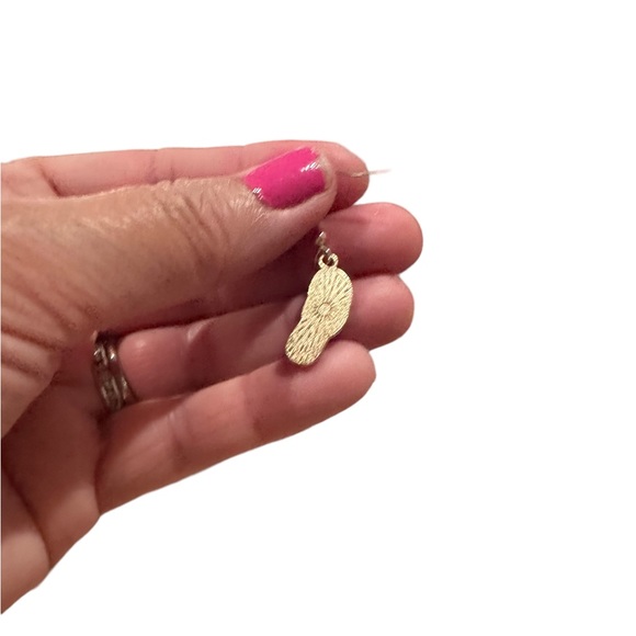 Patriotic Flip Flop Drop Earrings - Picture 5 of 5